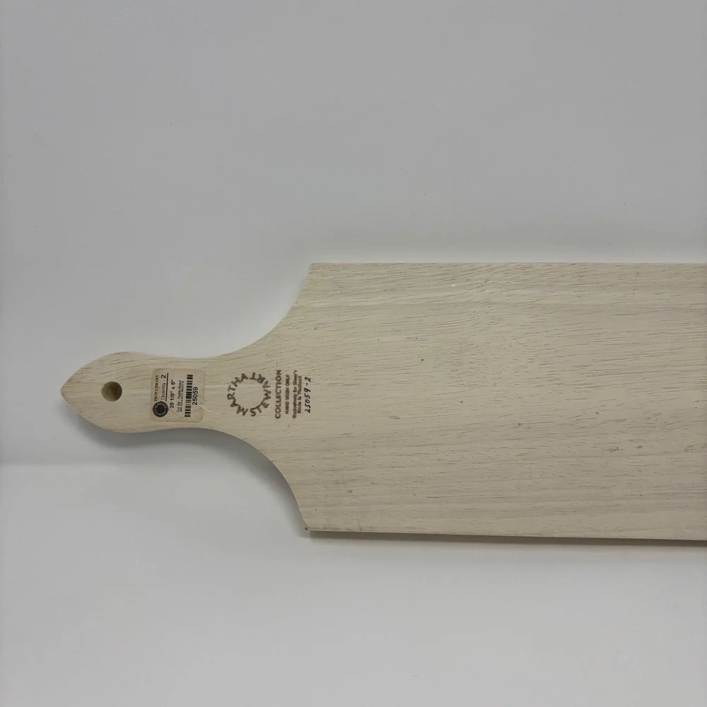 Martha Stewart Collection Beer Flight Paddle Board‎ Wood Farmhouse